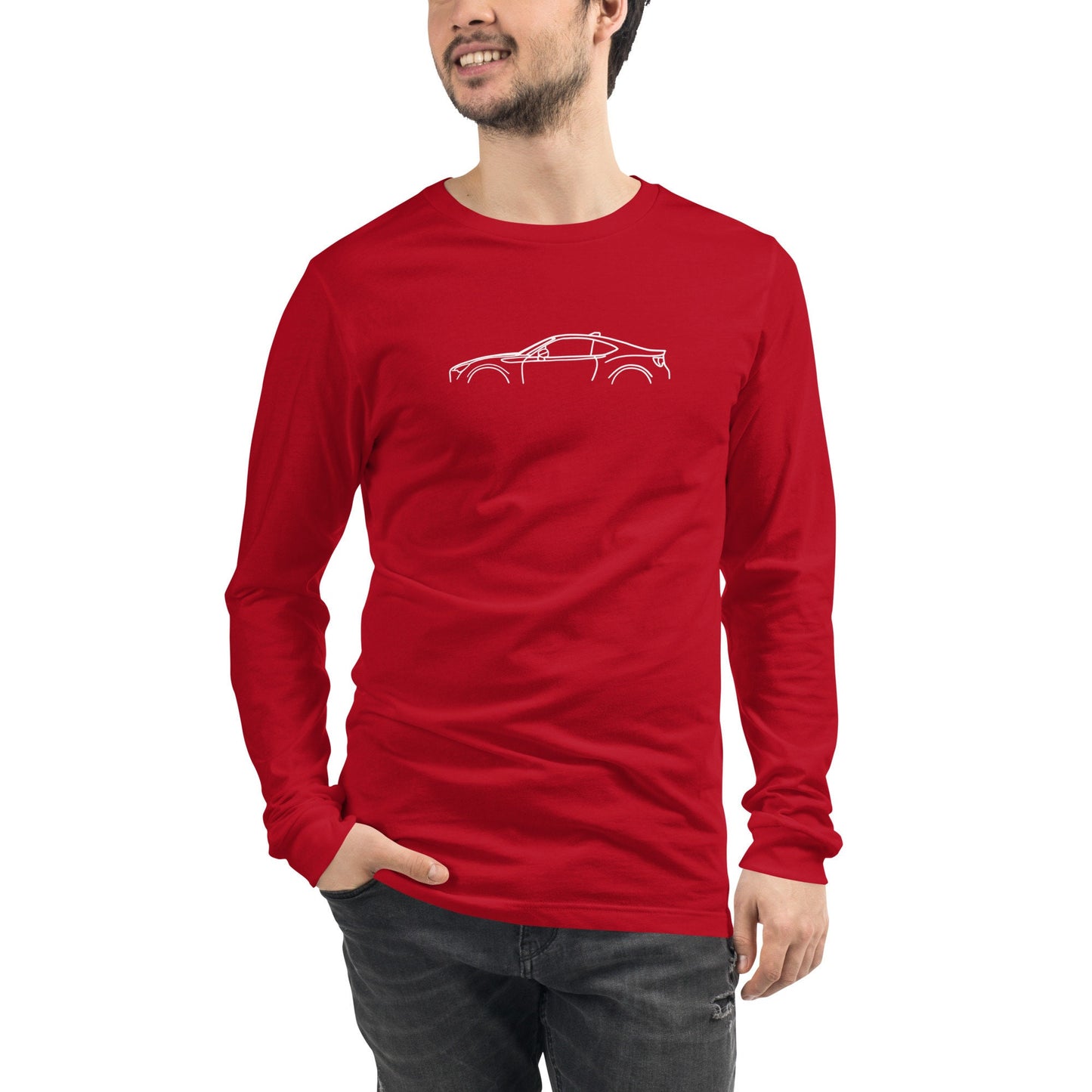 BRZ/FRS/GT86 Car silhouette Unisex Long Sleeve Tee