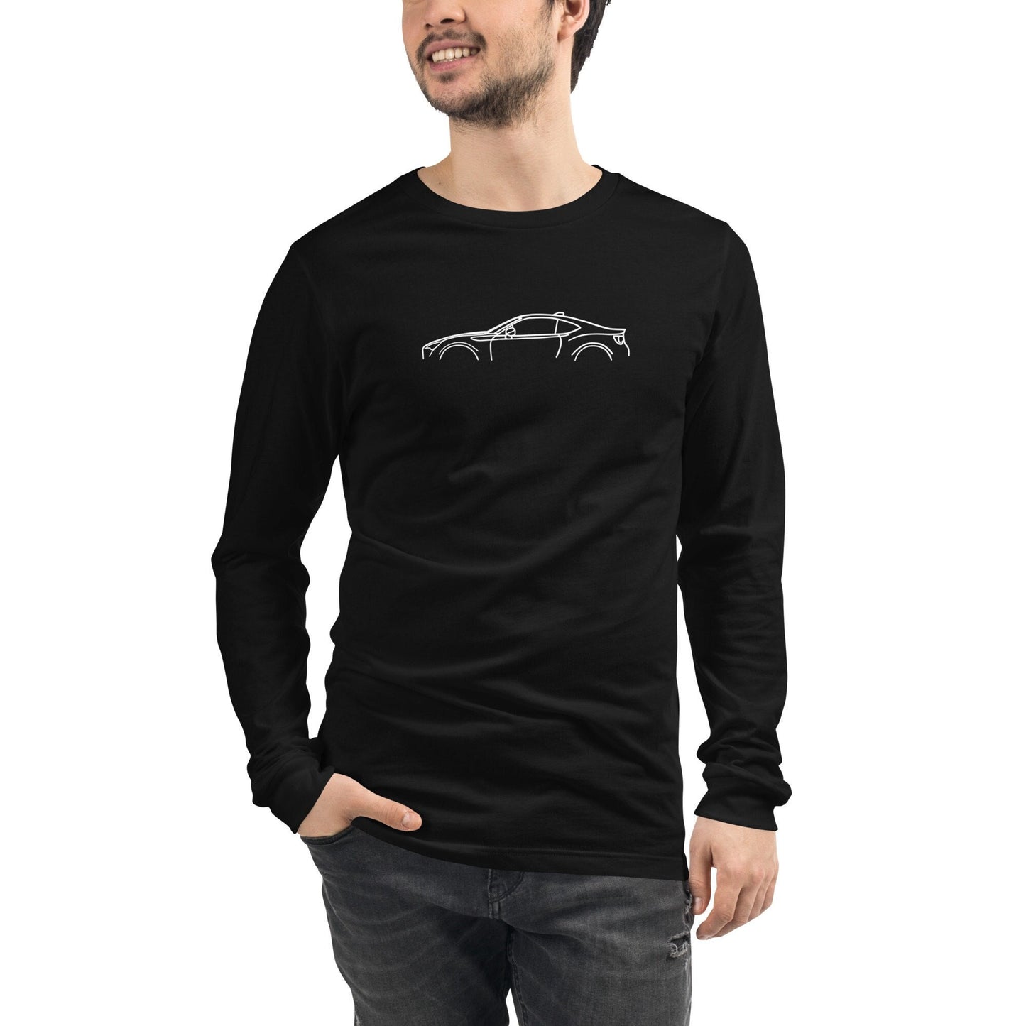 BRZ/FRS/GT86 Car silhouette Unisex Long Sleeve Tee